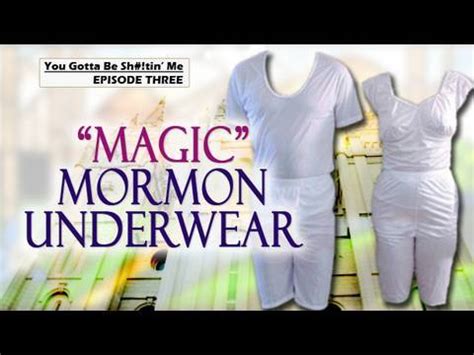 Mormon Magic Underwear: An Introduction for the Curious